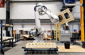 ABB is working with Automated Architecture, or AUAR, on construction robotics.