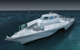 The 100-ft. Atlas vessel has the most capabilities of HavocAI's autonomous fleet.