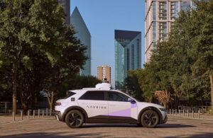 Avride's autonomous vehicle parked on a street.