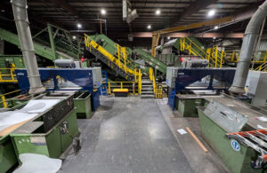 Two Glacier robotic recycling sorter systems in a MRF.