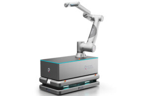 The Riser mobile manipulator was one of Rethink Robotics' last releases.